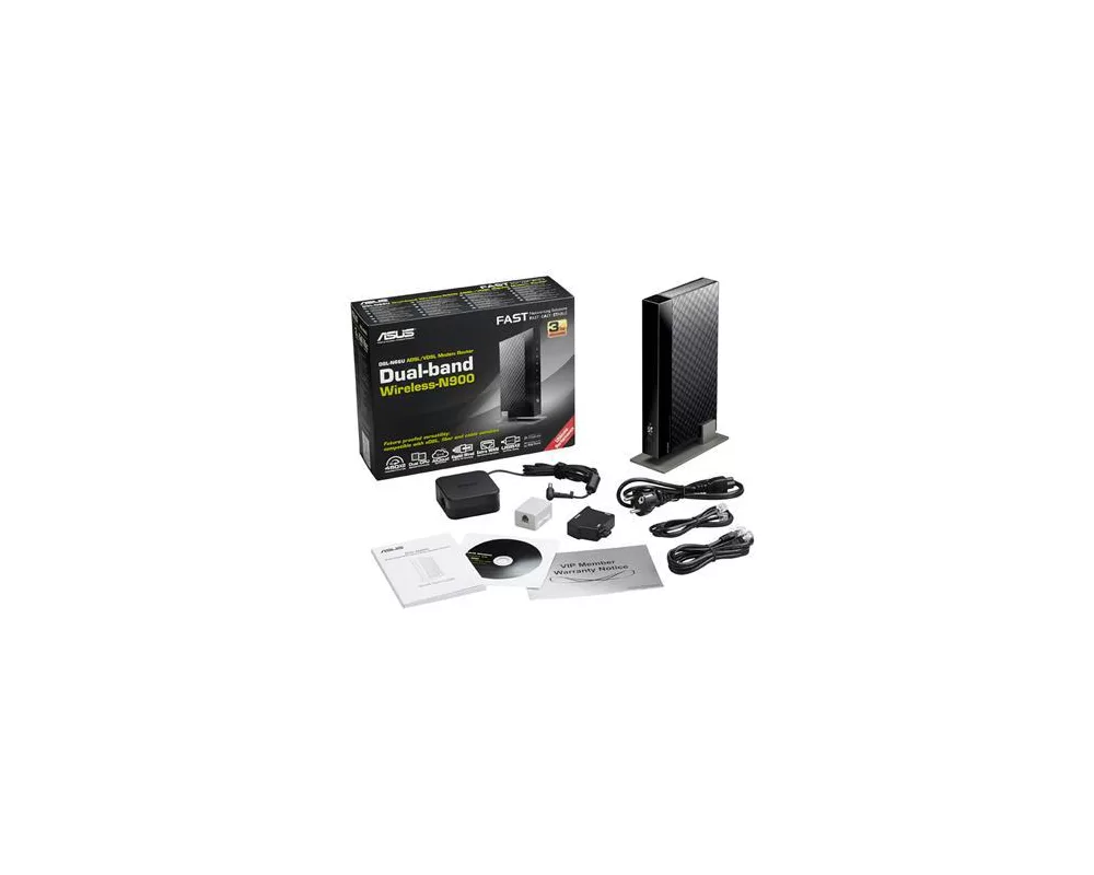 Рутер ASUS DSL-N66U ADSL WL N 5
