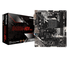  ASRock B450M-HDV R4.0 166086 B450M-HDV R4.0 на топ цена - PIC.bg