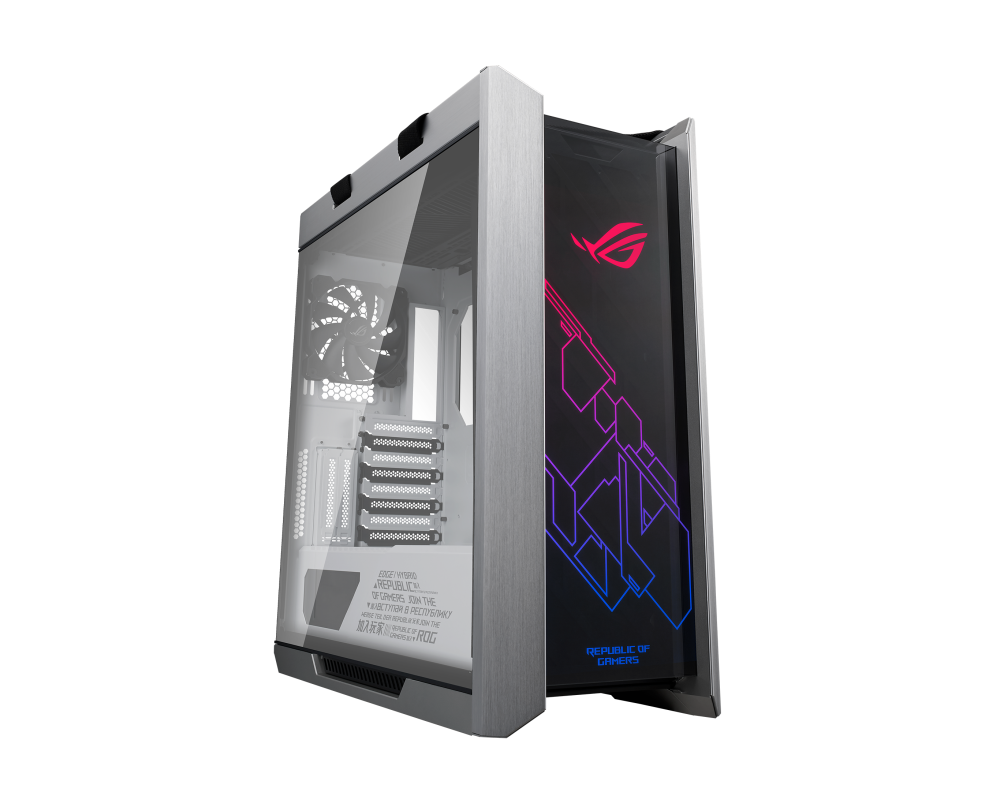 Кутия ASUS ROG Strix Helios White Edition ARGB Aura Sync Mid Tower 17