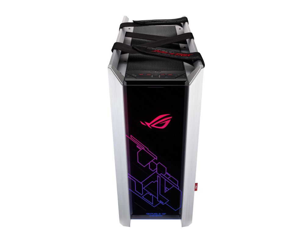 Кутия ASUS ROG Strix Helios White Edition ARGB Aura Sync Mid Tower 18
