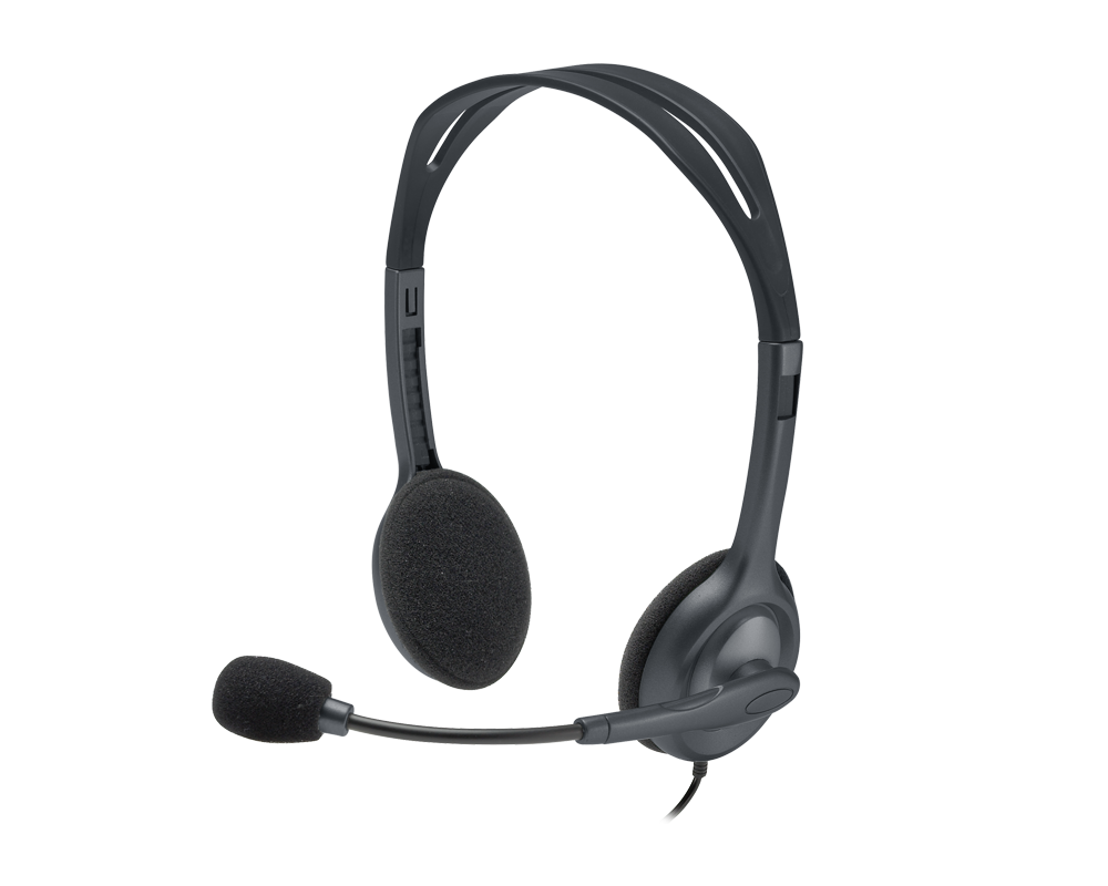Слушалки Logitech H111 Стерео One Plug 981-000593 16