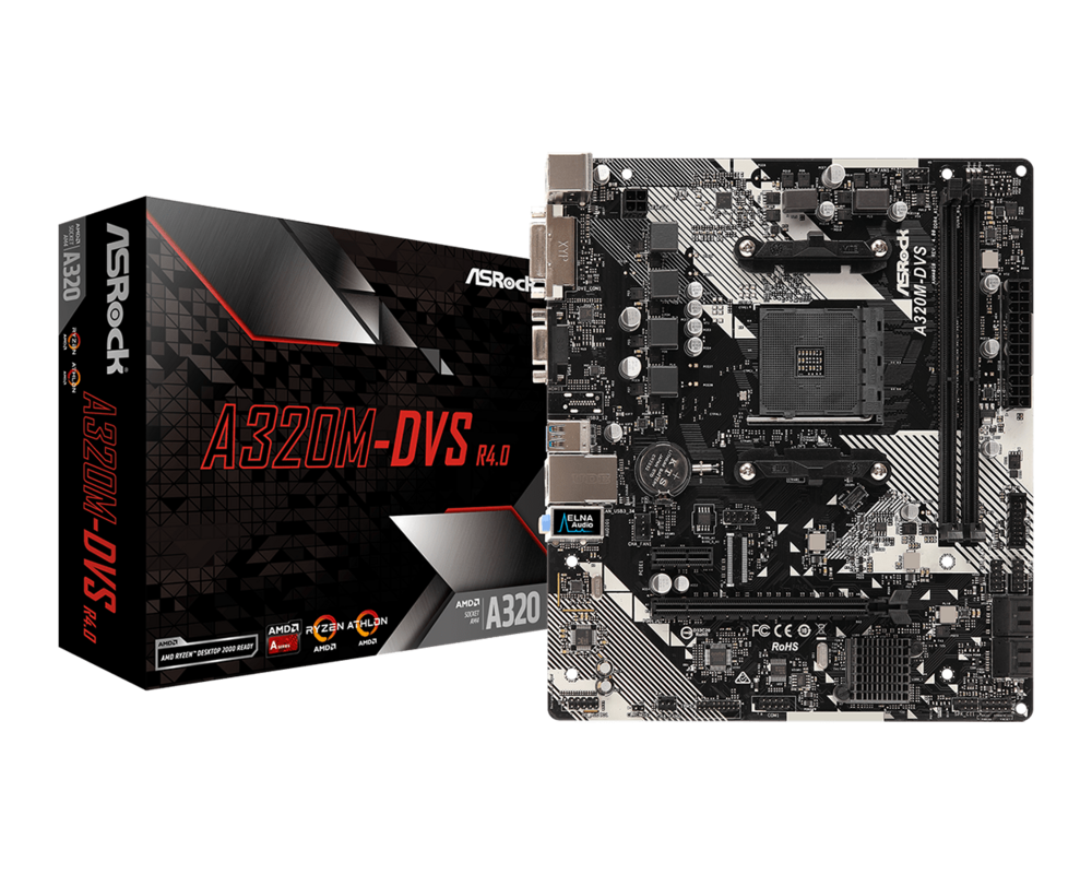 Дънна платка ASROCK AM4 A320 6