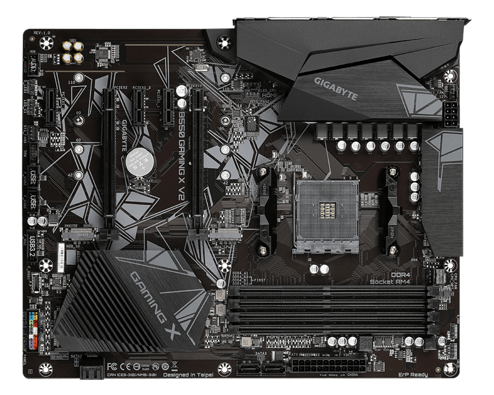 Дънна платка Gigabyte B550 GAMING X V2 2