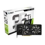<span>Видеокарта</span> Palit GeForce RTX 3060 TI 8GB DUAL <span class='catalog-num-in-name'>NE6306T019P2-190AD</span> - 