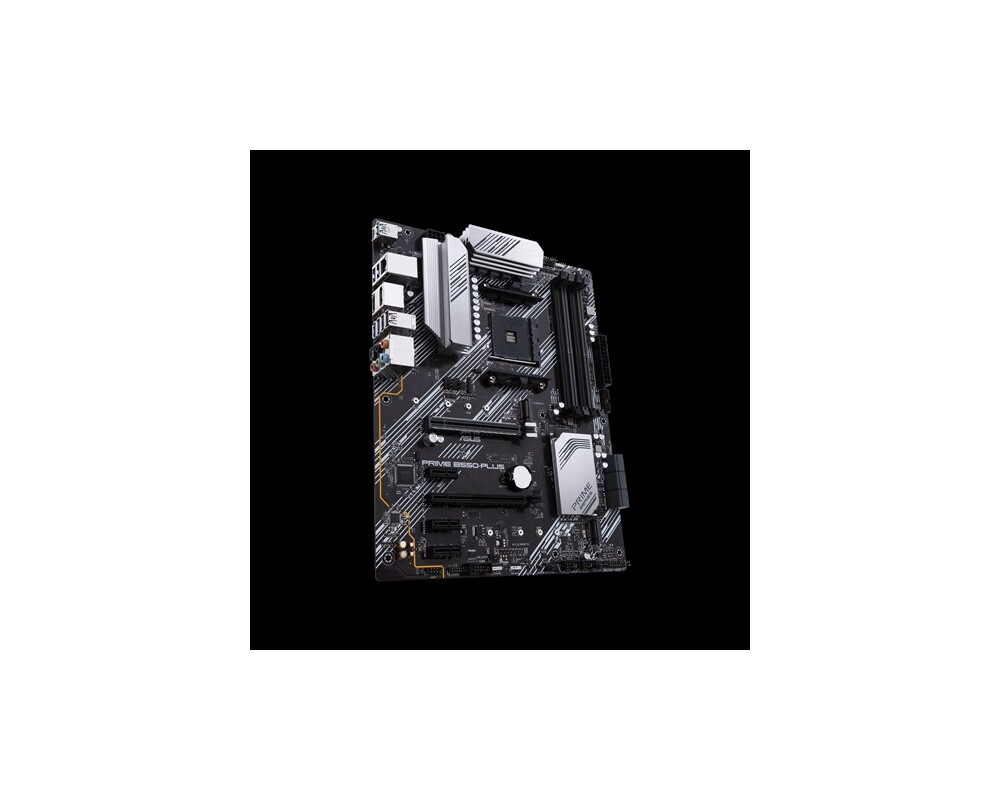 Дънна платка ASUS PRIME B550-PLUS socket AM4, 4xDDR4, Aura Sync, PCIe 4.0, Dual M.2 17