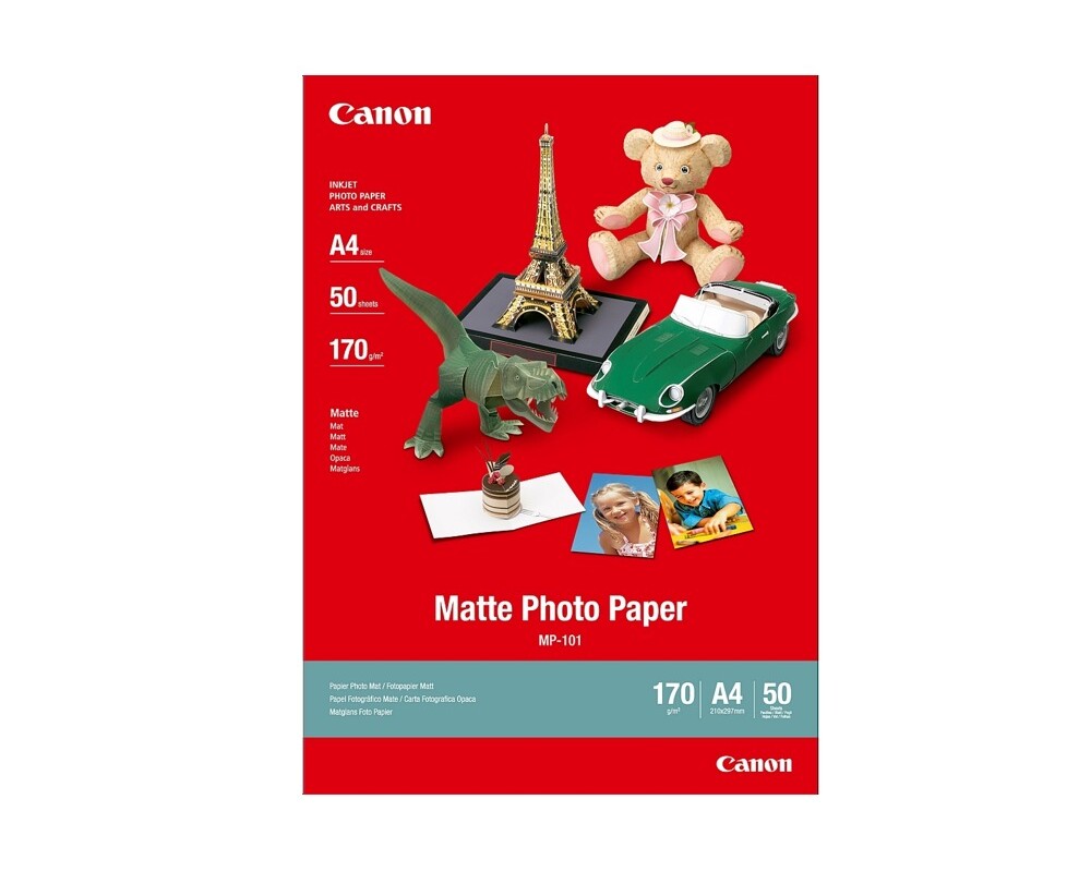Хартия Canon MP-101 A4 Matte Photo Paper 2