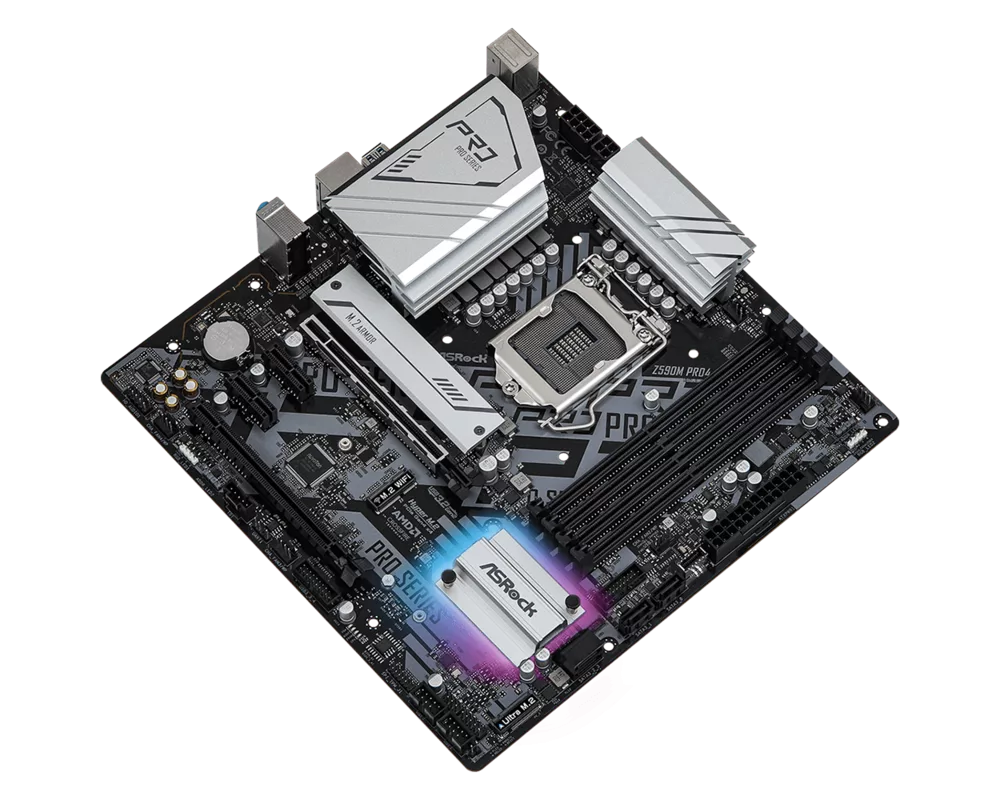 Дънна платка ASROCK Z590M PRO4 /LGA1200 3