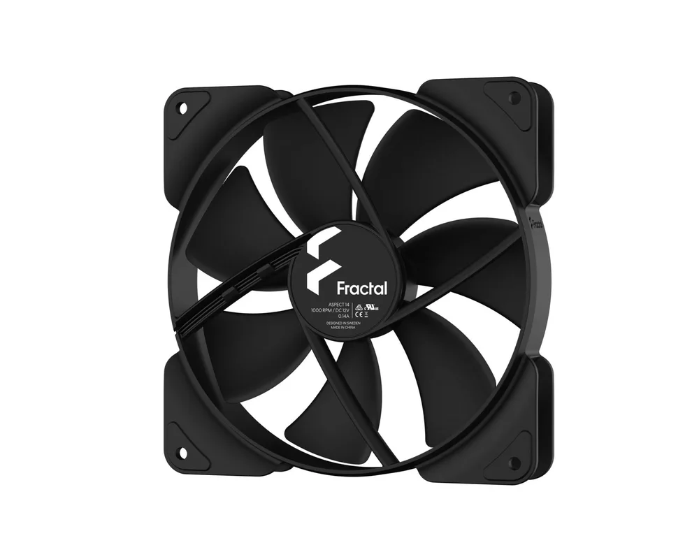 Вентилатор FD ASPECT 14 140MM BLACK 2