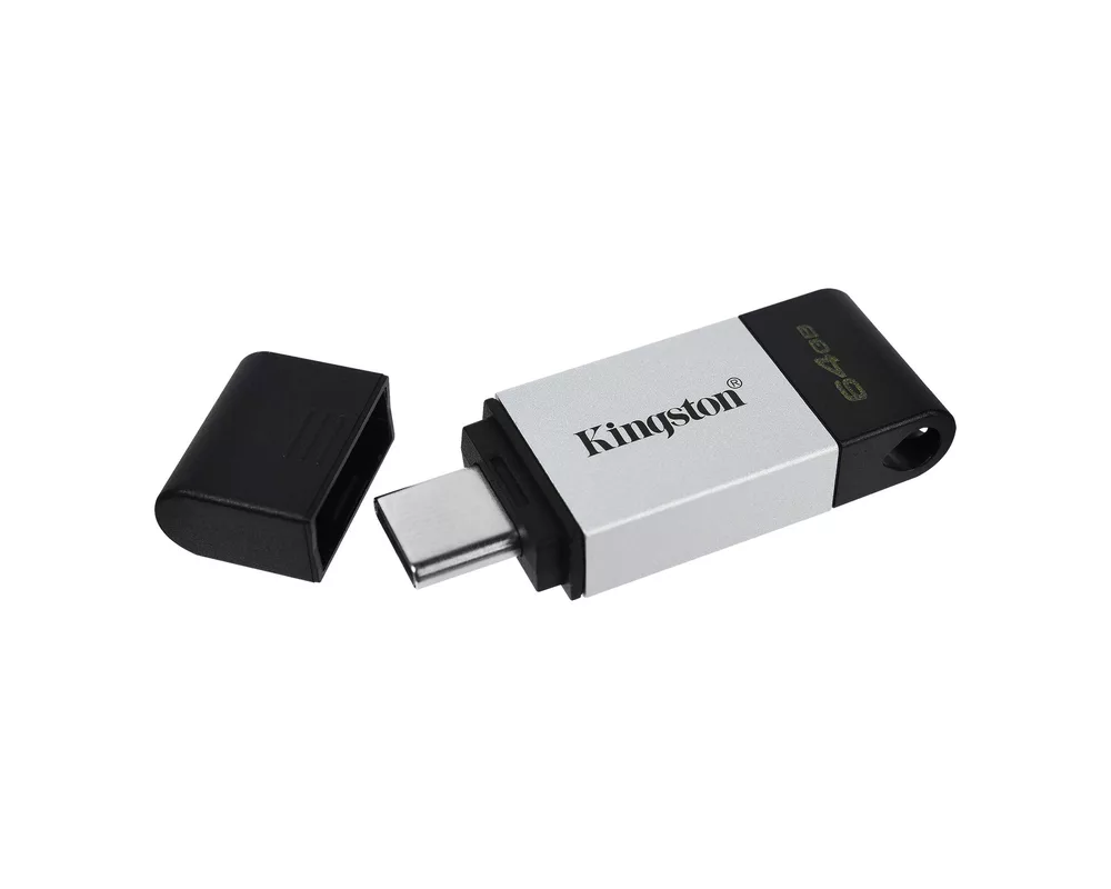 Флаш памет KINGSTON 64GB USB-C 3.2 Gen1 DataTraveler 80 7
