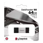 Флаш памет KINGSTON 64GB USB-C 3.2 Gen1 DataTraveler 80 8