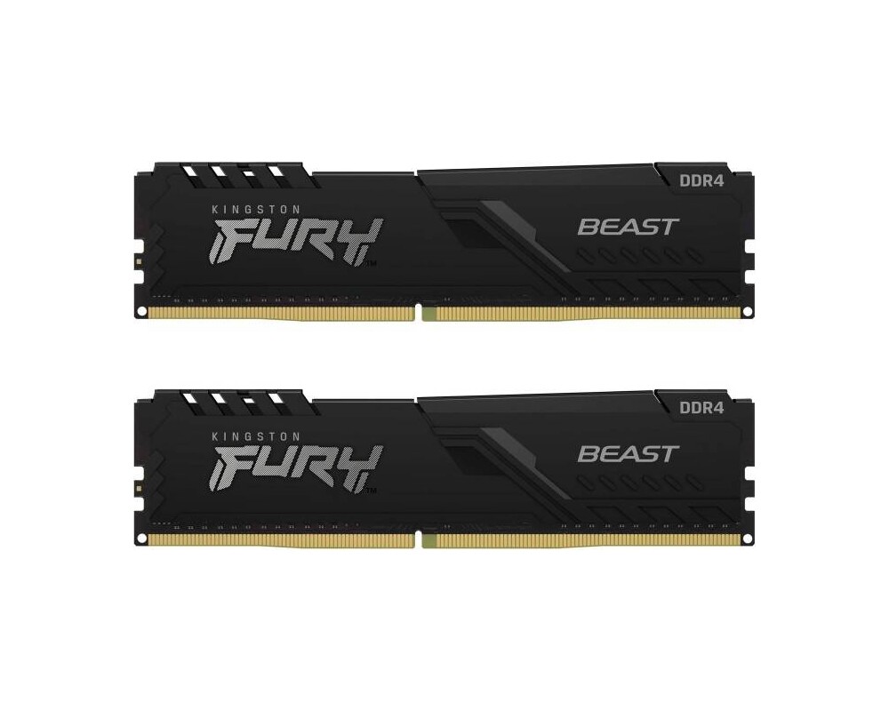 Памет Kingston FURY Beast 32GB (2x 16GB) DDR4 2666MHz 3