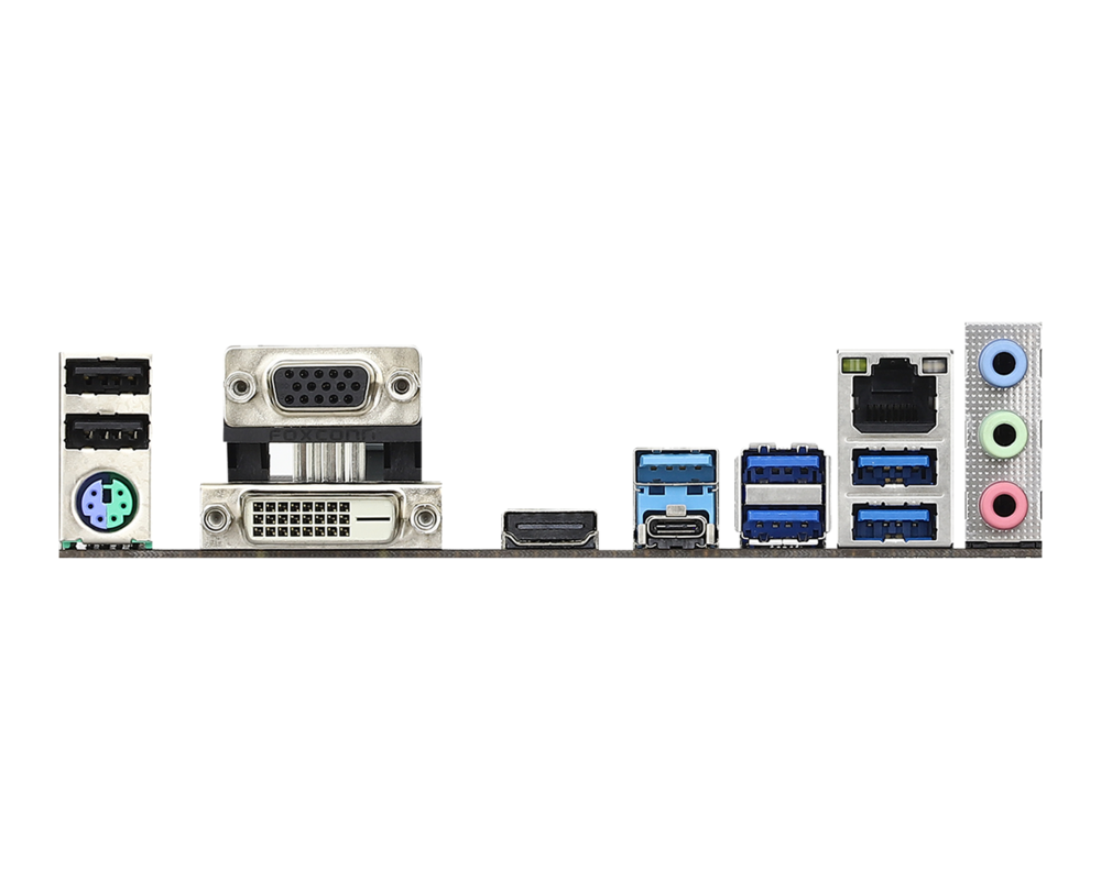 Дънна платка ASROCK B450M PRO4 R2.0 AM4 4xDDR4 4xSATA 1xM.2 mATX 4