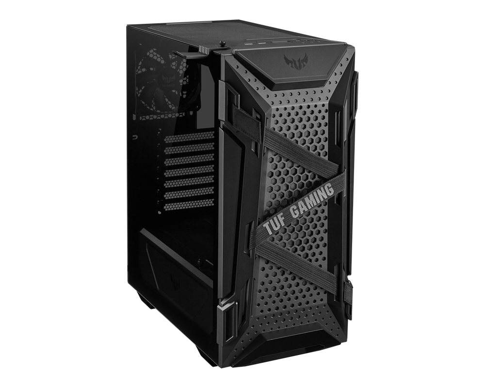 Кутия ASUS TUF Gaming GT301, ATX Mid Tower, Aura Sync ARGB, Черна 10