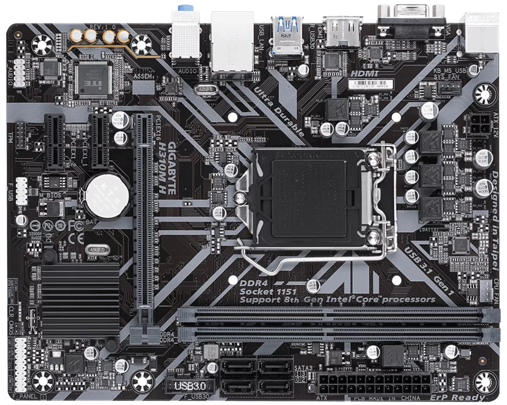 Дънна платка GB H310M H 2