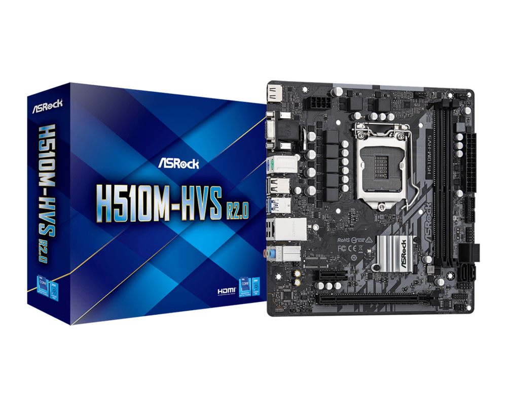 Дънна платка ASROCK H510 chipset 4