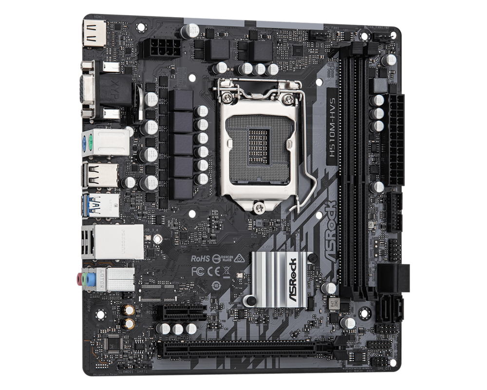 Дънна платка ASROCK H510 chipset 7