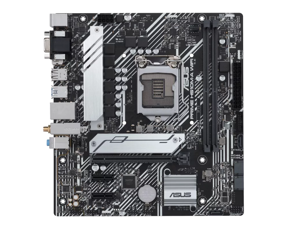 Дънна платка ASUS PRIME H510M-A WIFI / 1200 2