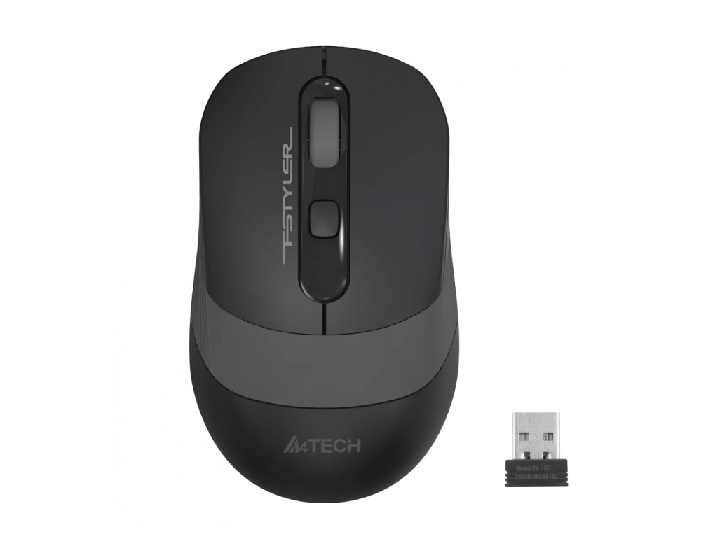 Мишка A4 FG10 USB WL GRAY
