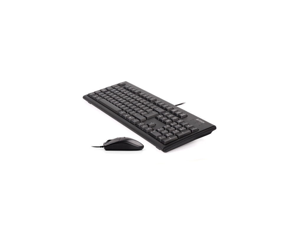 Клавиатура A4Tech KM-720 USB + OP-620D BLACK 2