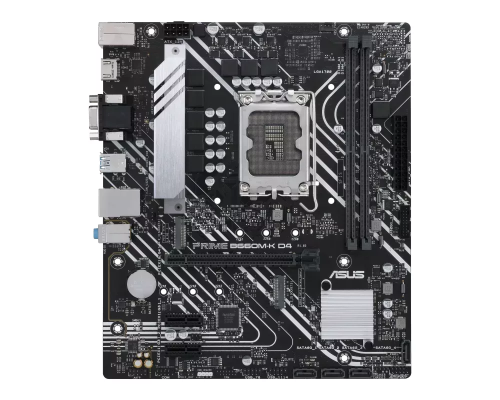 Дънна платка ASUS PRIME B660M-K D4 2