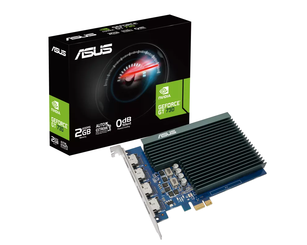 Видеокарта ASUS GeForce GT730 2GB GDDR5 4xHDMI 2
