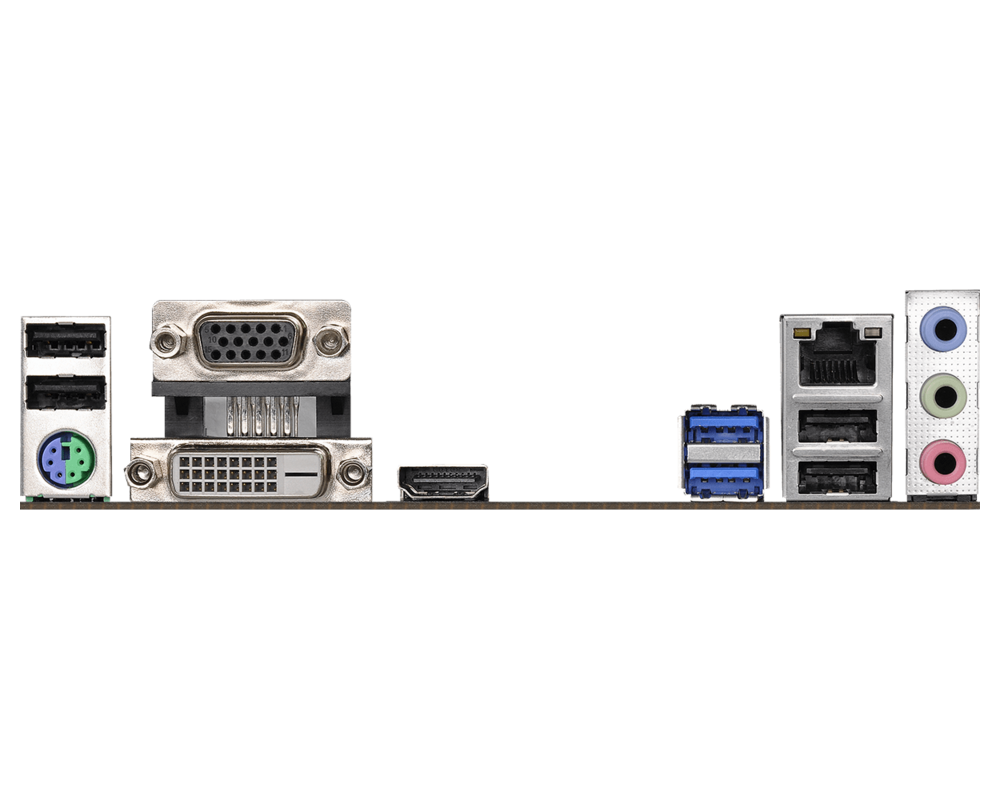Дънна платка ASROCK H310CM-HDV LGA1151 DDR4 2666 4 SATA3 DVI-D D-Sub HDMI 4
