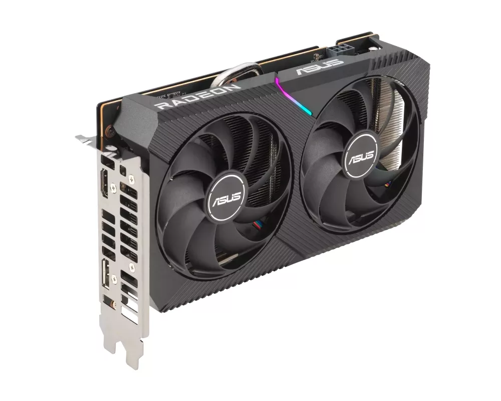Видеокарта ASUS Dual Radeon RX 6500 XT OC Edition 4GB GDDR6 3