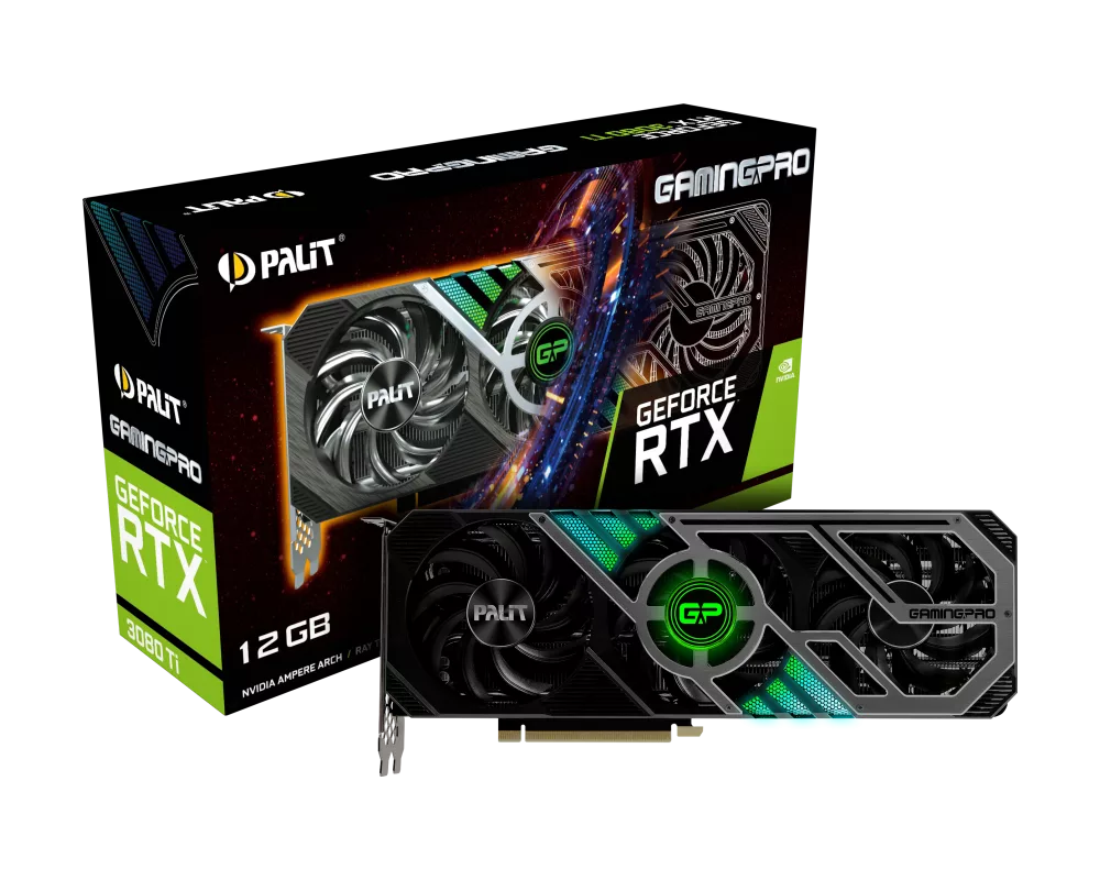 Видеокарта PALIT RTX 3080Ti GamingPro 12GB GDDR6X 1xHDMI 3xDP 12