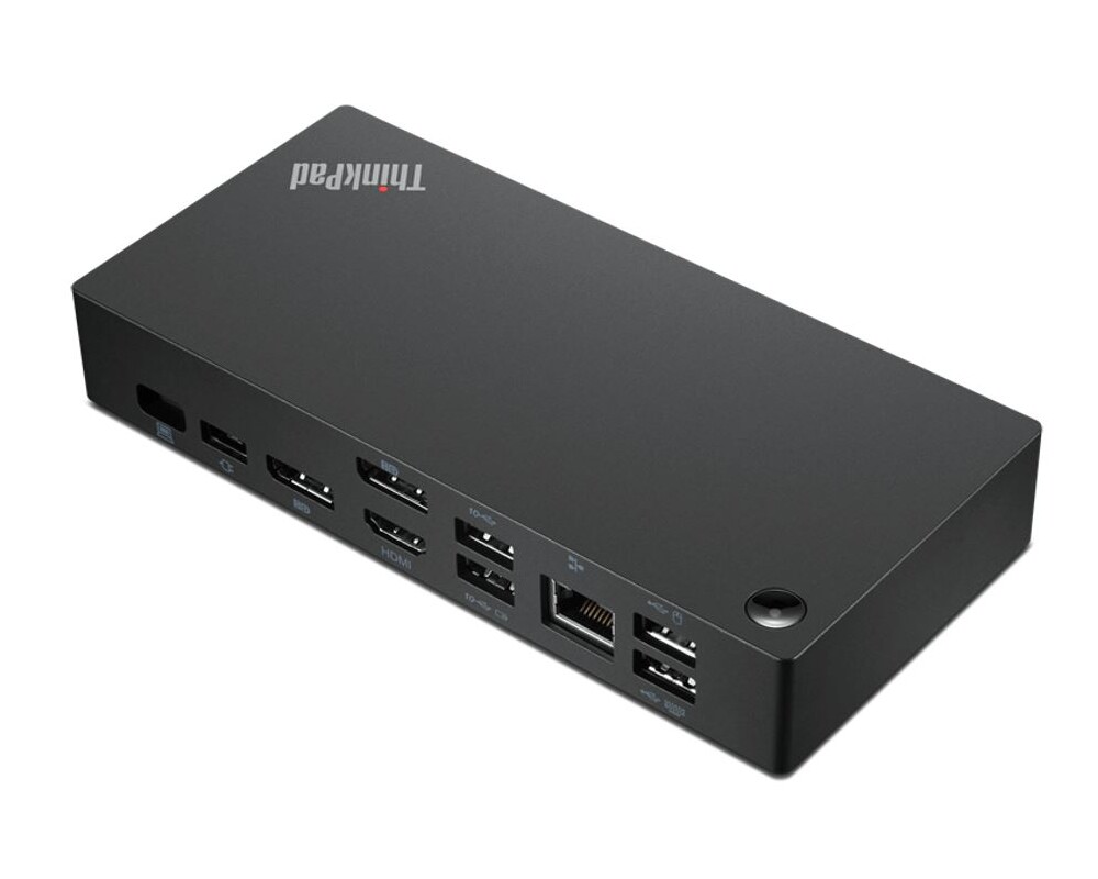 Докинг станция Lenovo Жичен USB 3.2 Gen 1 (3.1 Gen 1) Type-C 40AY0090EU - Черен 4