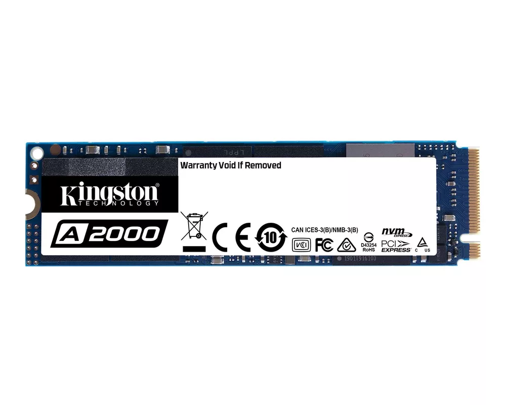 SSD KINGSTON 250GB A2000 M.2 2280 NVMe 5