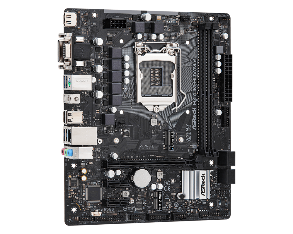 Дънна платка ASROCK H470/M2 6