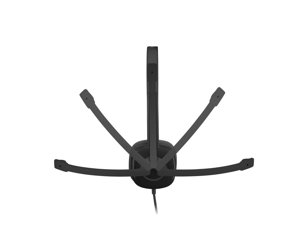 Слушалки LOGITECH H151 Wired Stereo Headset - BLA... 3
