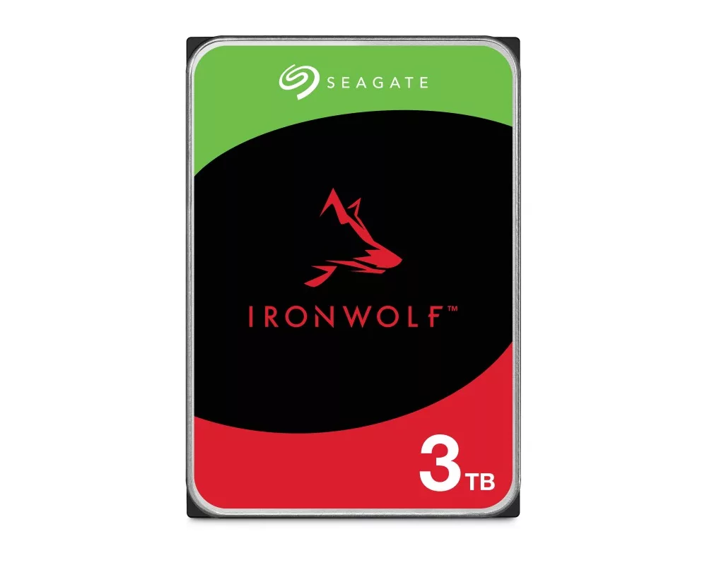 Твърд диск SEAGATE NAS HDD 3TB IronWolf 5400rpm 6Gb 4