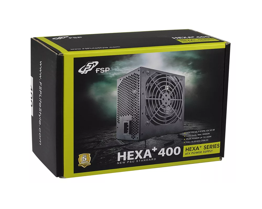 Захранване PSU FORTRON HE-400+ / 400W 3