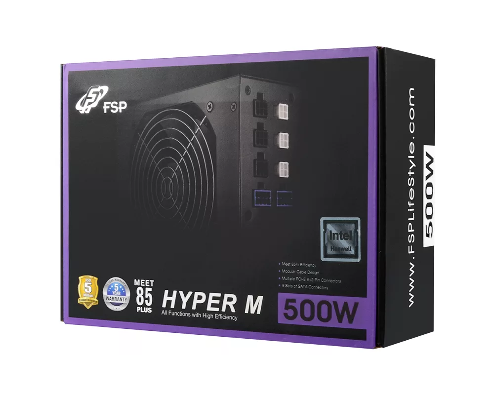 Захранване FORTRON HYPER M 500 500W 5