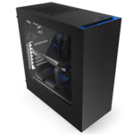 <span>Кутия</span> NZXT SOURCE 340MB-GB MID Tower Black/Blue <span class='catalog-num-in-name'>CA-S340MB-GB</span> - 