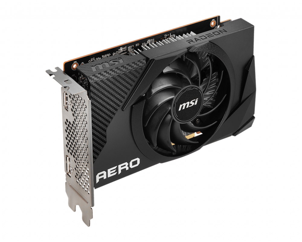 Видеокарта MSI Radeon RX 6400 AERO ITX 4GB GDDR6 3