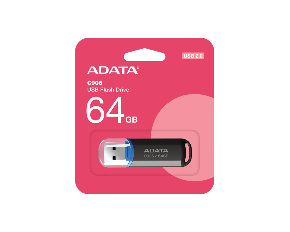 Флаш памет 64GB USB C906 ADATA BLACK 5