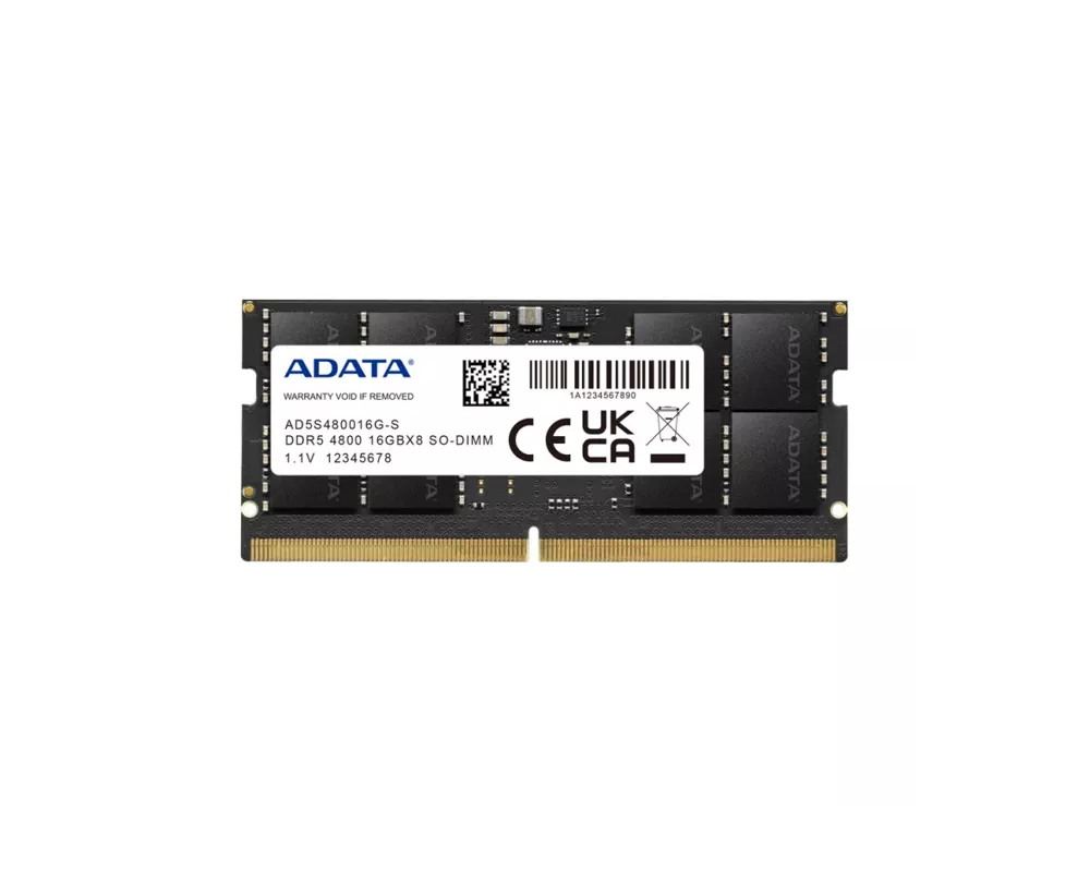 Памет Adata 16GB Notebook Memory - DDR5 SO-DIMM 4800 MHz  3