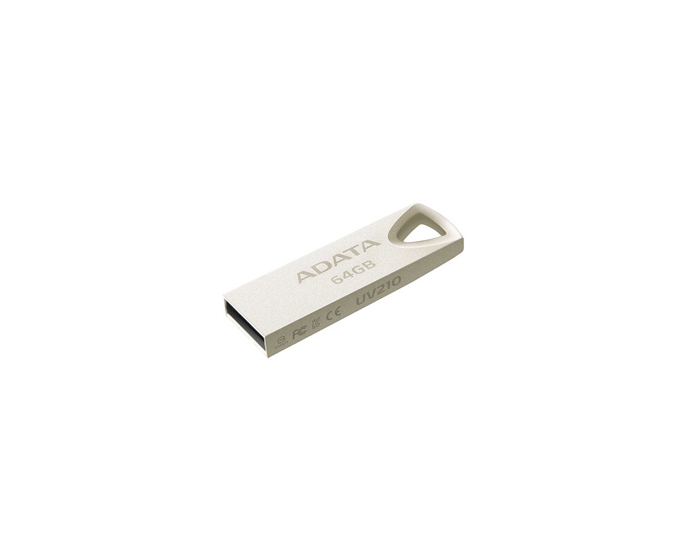Флаш памет ADATA UV210 64GB USB 2.0 Gold 4