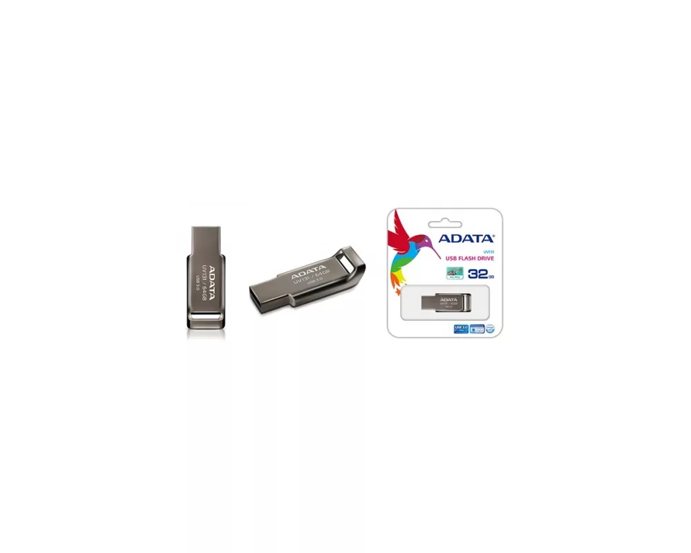 Флаш памет Adata 32GB UV131 USB 3.2 Gen1-Flash Drive Chromium Grey 3
