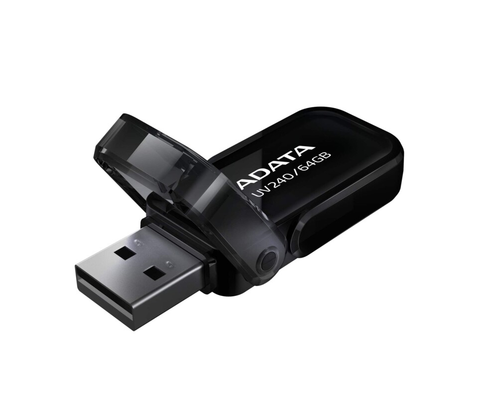 Флаш памет Adata 64GB UV240 USB 2.0-Flash Drive Black 4