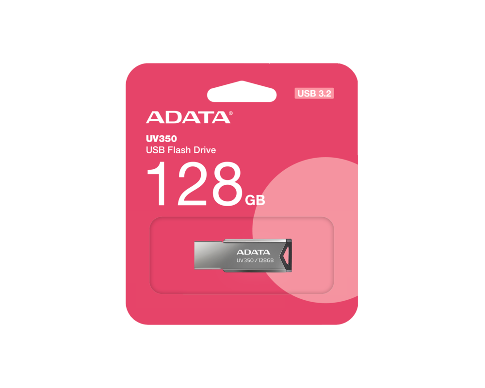 Флаш памет ADATA UV350 128GB USB 3.2 Black 5