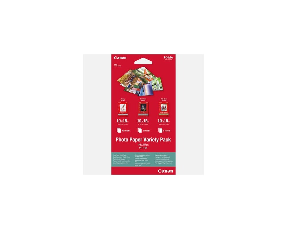 Хартия Canon Photo Paper Variety Pack 10x15cm VP-101 3
