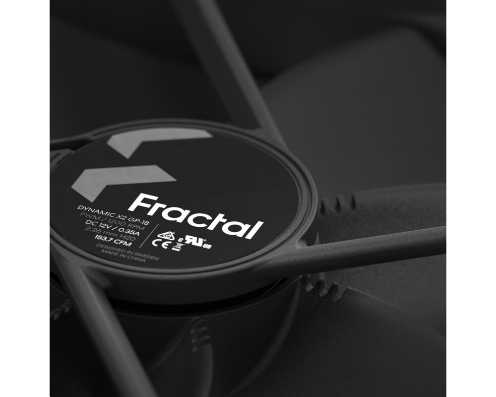 Вентилатор FD 180MM DYN  X2 GP18 PWM BLAK 2