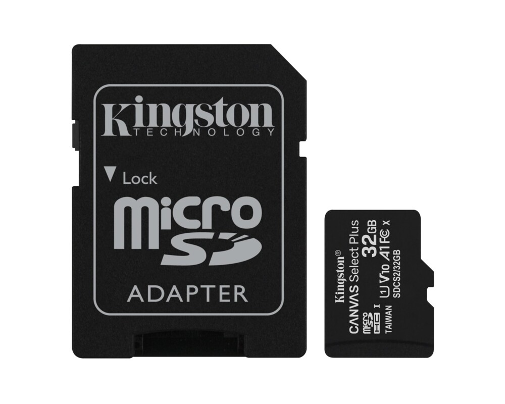 Флаш карта Kingston Canvas Select Plus microSDHC 32GB, Class 10 UHS-I 6