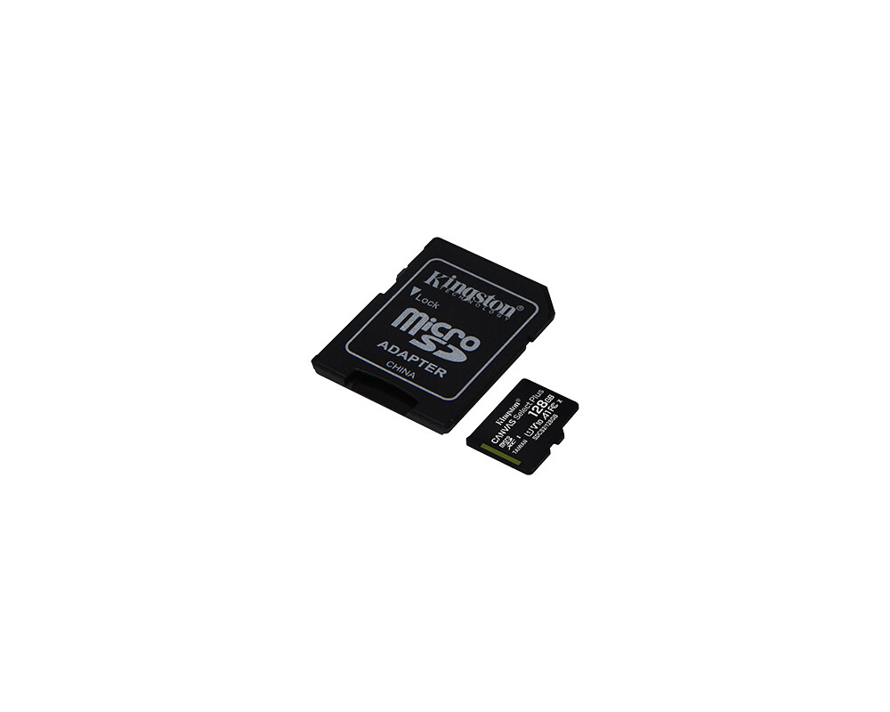 Флаш карта KINGSTON 128GB micSDXC Canvas Select Plus 100R A1 C10 Card ADP 7