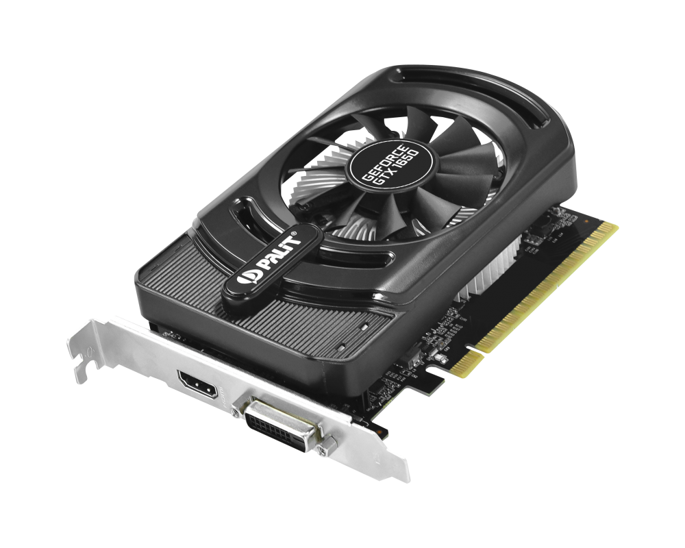 Видеокарта Palit GeForce GTX 1650 StormX 4GB GDDR5 9