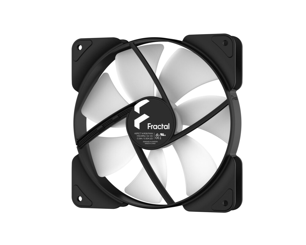Вентилатор FD ASPECT 14 140MM RGB PWM BLK 2