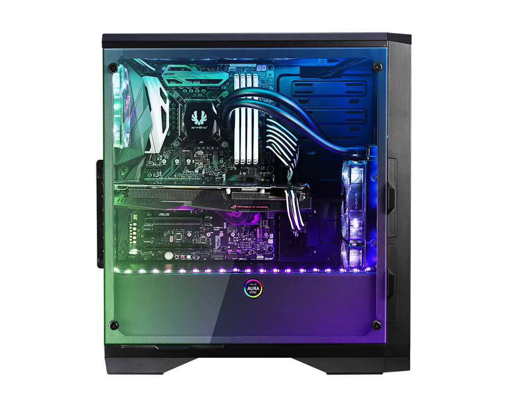 Кутия BITFENIX ENSO RGB BLACK /TG 2